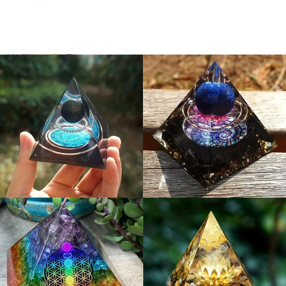 Silikonové formy sada 5kusů pyramid