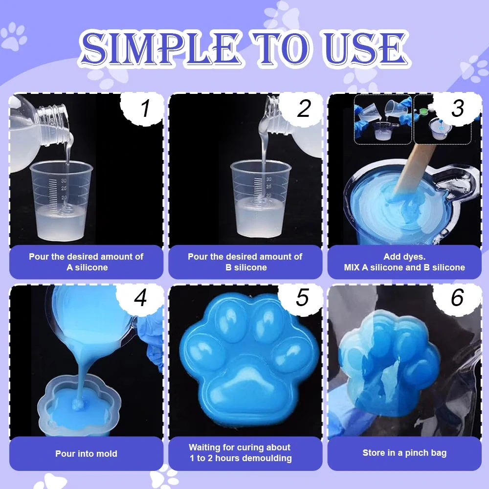 SQUISHY Silicone gel 250ml+250ml