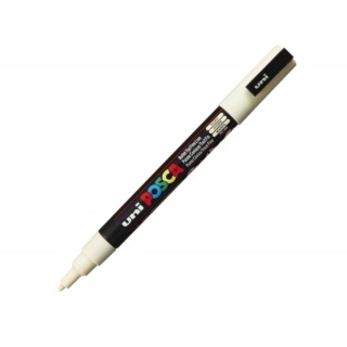 POSCA 3M bílý popisovač hrot 0,9-1,3mm