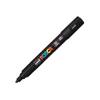 POSCA 5M černý popisovač hrot 1,8-2,5mm