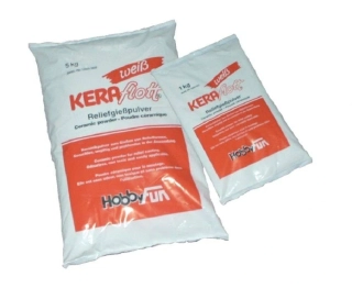 Keraflott, bílý, 25kg